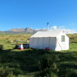 Canvas Wall Tent with Stove Colorado