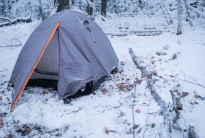 winter camping preparations