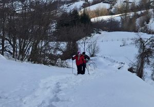 Snowshoeing gear for rent