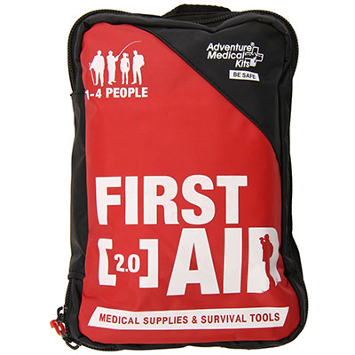 First aid front view
