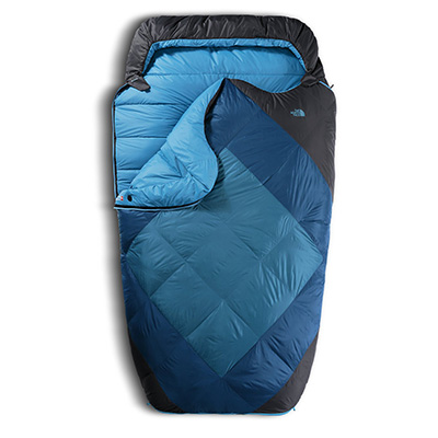 Blue double sleeping bag