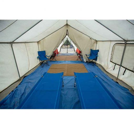 Wall Tent interior View