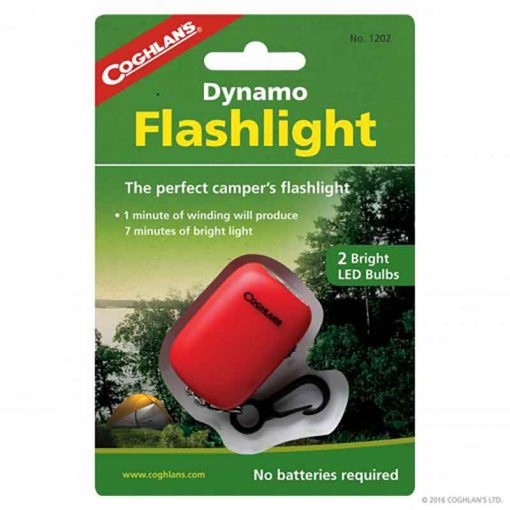 Dynamo Flashlight red
