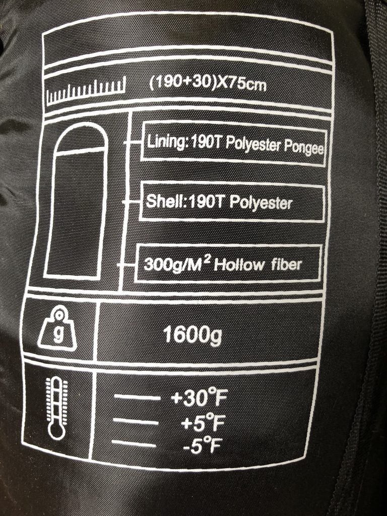 Eldorado 30 Degree Sleeping Bag (UsedClearance) Outdoors Geek