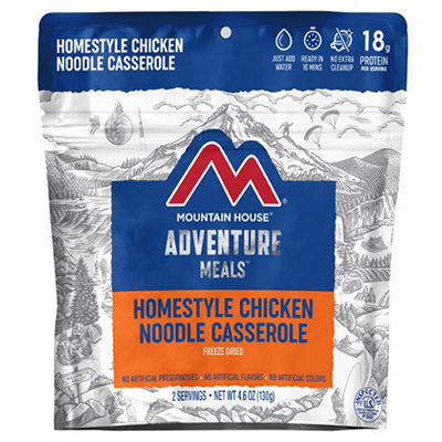 packaging for chicken noodle casserole