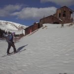 Exploring Denver's Backyard for Early Spring Snowshoeing, Skiing and Hiking Skier enjoying spring conditions