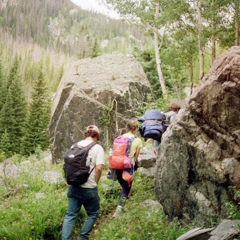 Rocky Mountain National Park backpackers